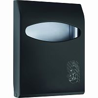 Диспенсер Nofer Black 04028.N для одноразовых сидений на унитаз