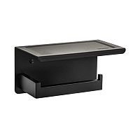 Держатель туалетной бумаги с полочкой для телефона Алсера 79920