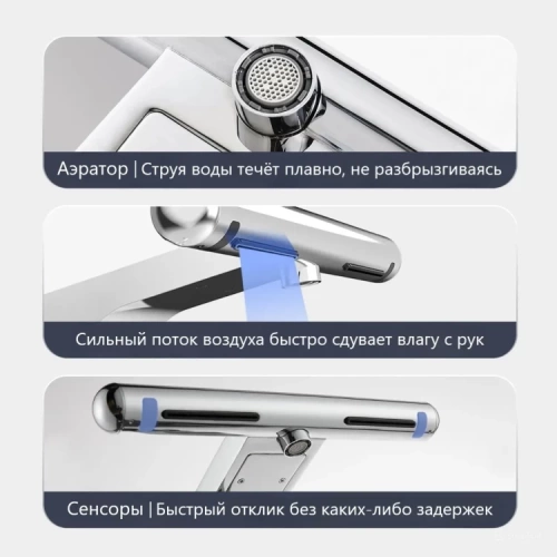 Сушилка для рук / смеситель Gfmark 6858 фото 11