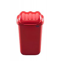 Бак для мусора Plafor FALA 608-02 красный 30л
