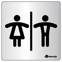 Информационная табличка Merida «Общий туалет» ИТ012