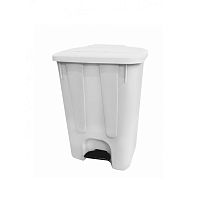 Бак для мусора Алсера 1-25АР белый 25л с педалью