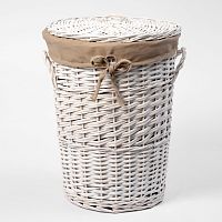 Aller WB-106-M Плетеная корзина для белья с крышкой WasserKRAFT