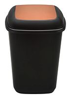 Бак для мусора Plafor QUATRO BIN 657-00 коричневый 12л