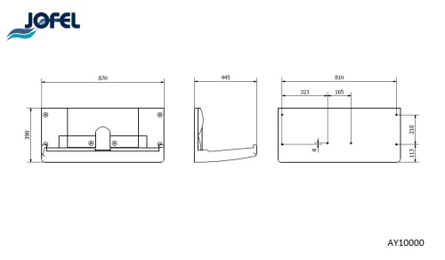 Стол пеленальный Jofel AY10000 фото 3