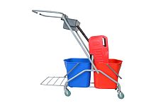 Тележка уборочная с отжимом Алсера 22EF/8