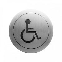 Информационная табличка Nofer Туалет для инвалидов 16724.2.S