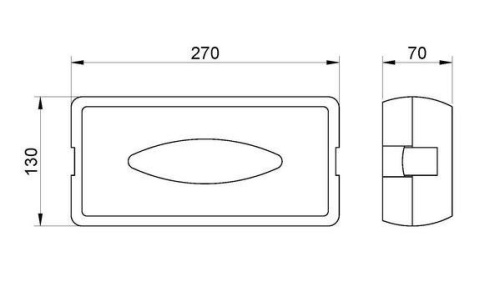 Диспенсер для салфеток Nofer 04027.N фото 3
