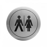 Информационная табличка Nofer Туалет для мужчин и женщин 16722.2.S