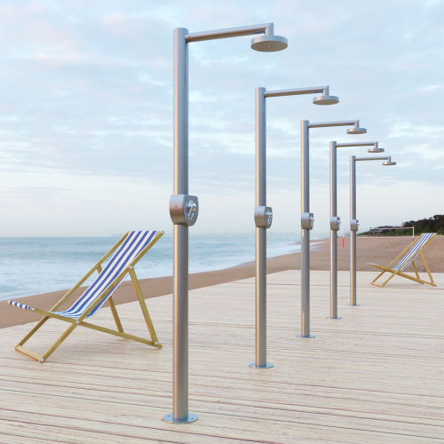 Уличный душ Алсера антивандальный TR61 фото 3